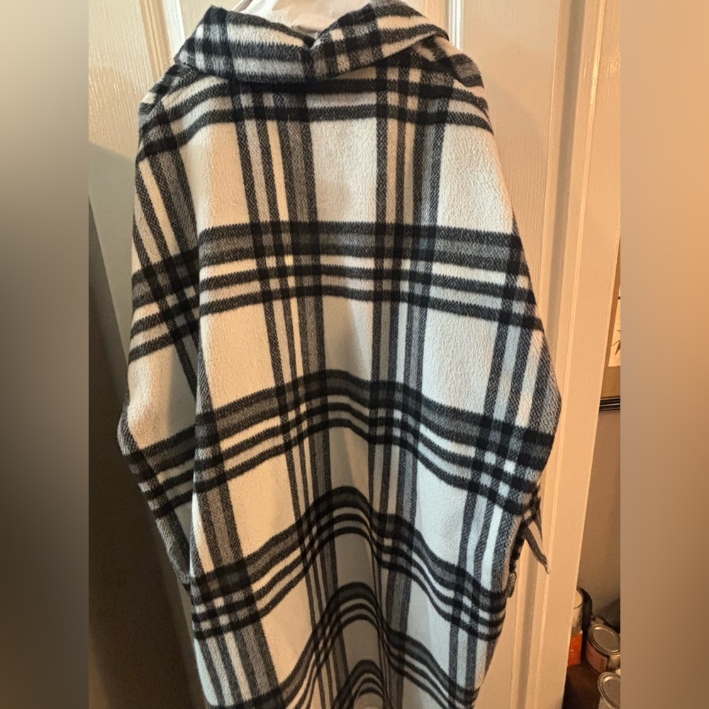 Vero Moda long tartan shacket